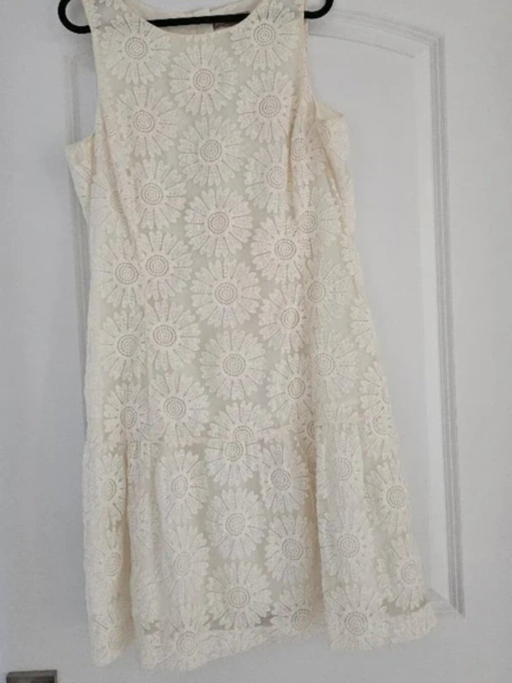 Banana Republic white/ivory dress, size 12